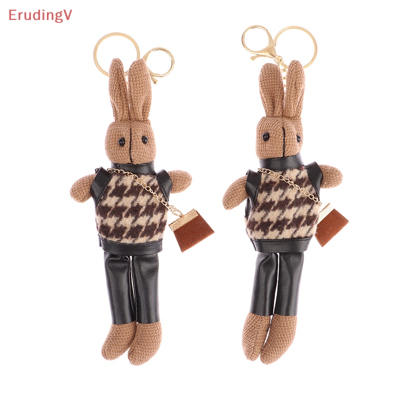 [ErudingV] Móc Khóa / Ba Lô / Túi Xách Hình Thỏ Nhồi Bông Hoạt Hình Quà Tặng Trẻ Em [Mới]