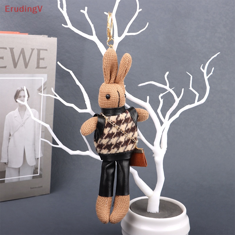 [ErudingV] Móc Khóa / Ba Lô / Túi Xách Hình Thỏ Nhồi Bông Hoạt Hình Quà Tặng Trẻ Em [Mới]