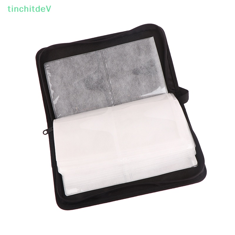 Túi Đựng Đĩa CD 80 Ngăn Có Khóa Kéo Tiện Dụng