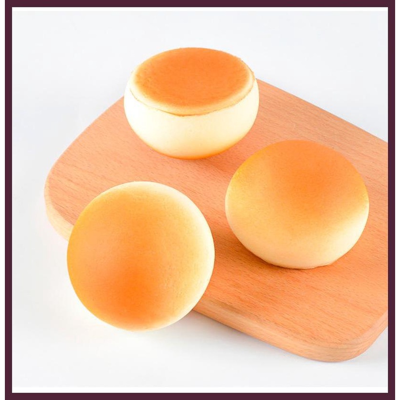 Đồ Chơi Mô Hình Bánh Mì Chiên Bằng PU Giúp Giảm Căng Thẳng