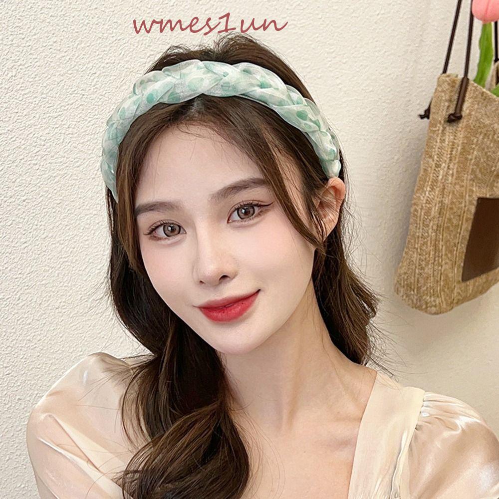 Băng Đô Cài Tóc Bản Rộng WMES15H Thời Trang Ngọt Ngào Cho Nữ