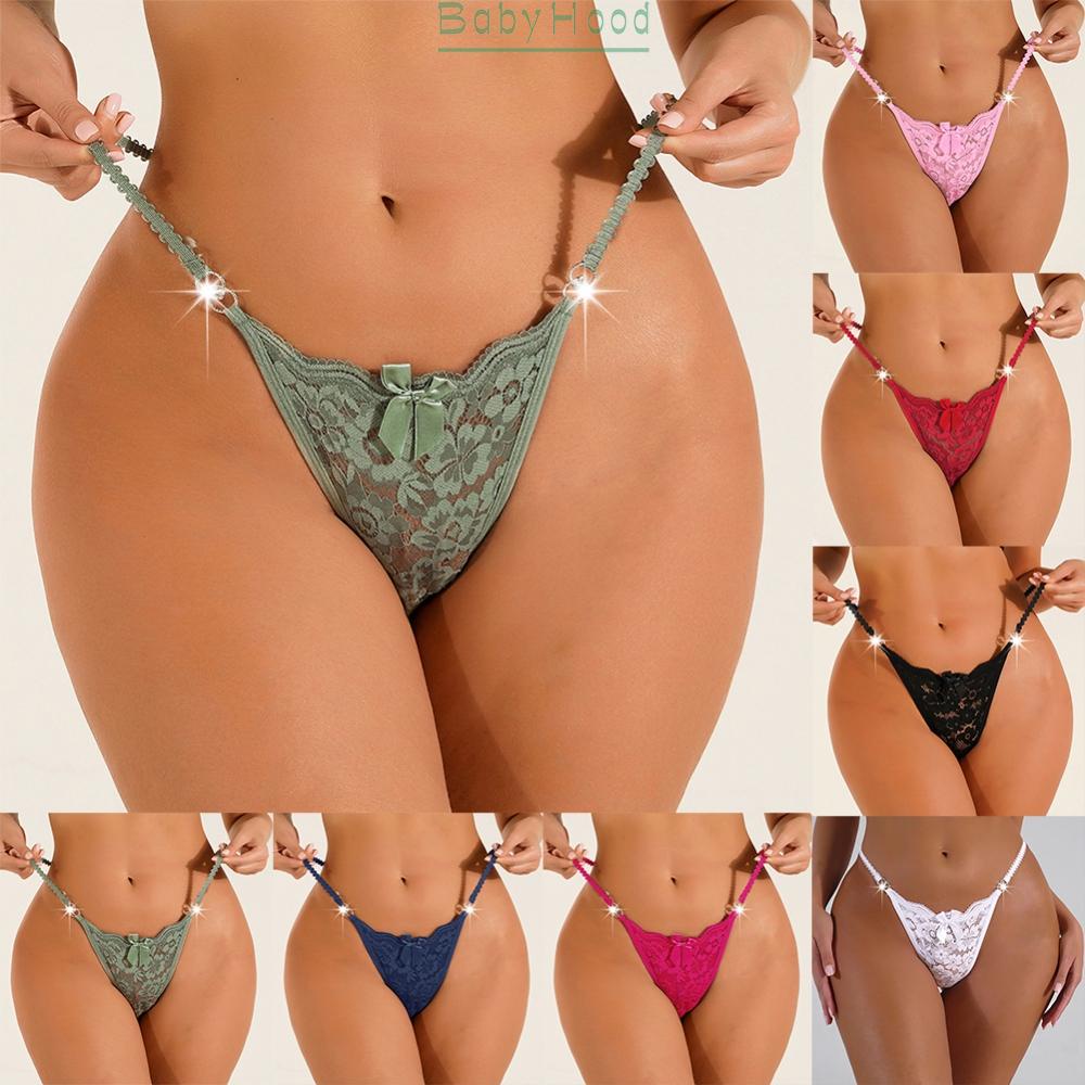 Women's Sexy Lace Brief Panties Underwear Thongs Lingerie G String Knickers XS L#BBHOOD