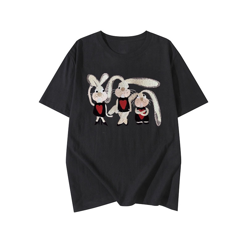 NRVP Áo Thun 100% Cotton Tay Ngắn Phong Cách Hàn Quốc Mới