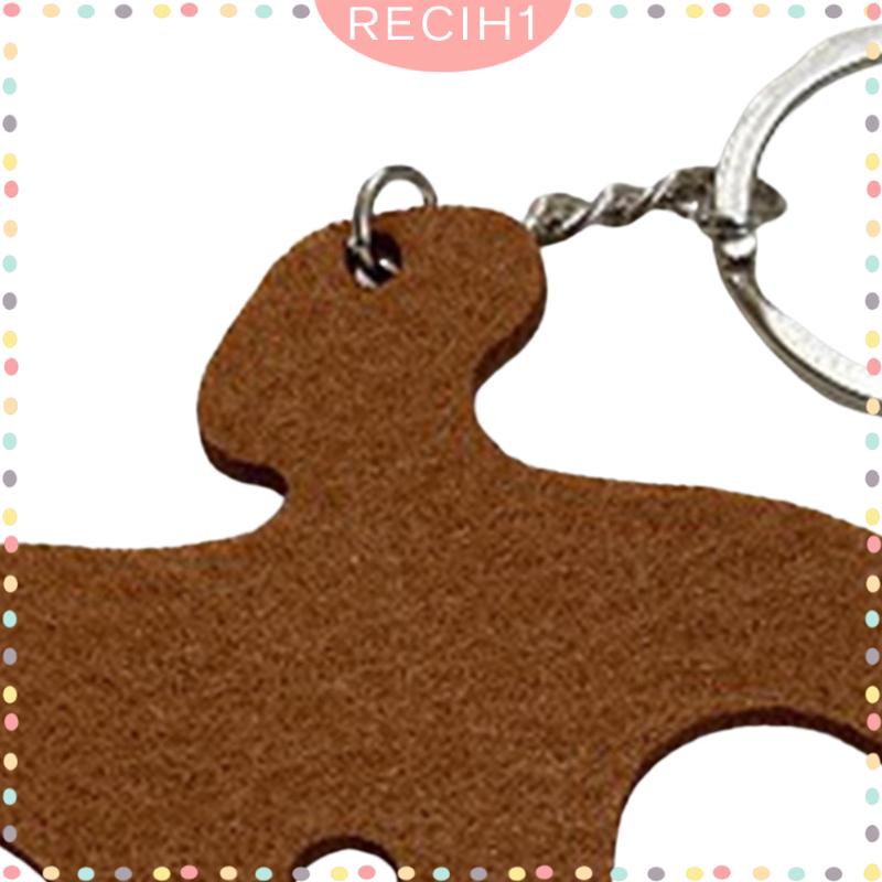 [Recih] Mặt Dây Chuyền Khủng Long Dino Trang Trí Túi Xách / Móc Khóa Thời Trang DIY