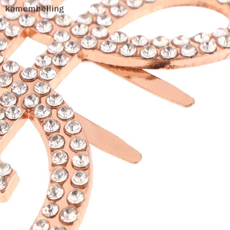 1 Cặp Phụ Kiện Kẹp Giày Cao Gót Đính Đá Cho Cô Dâu