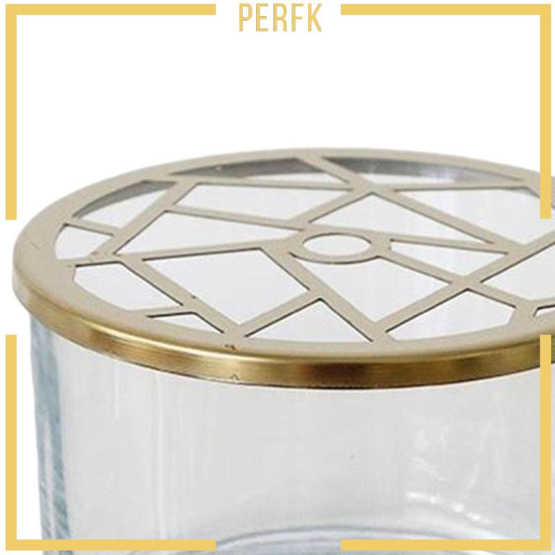 Bình Kính Tròn Đựng Hoa Trưng Bày Để Bàn Trang Trí