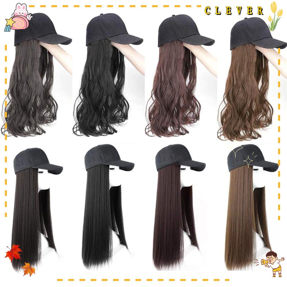 Bộ Tóc Giả Dài Xoăn Có Mũ Trùm Thời Trang Dành Cho Nữ