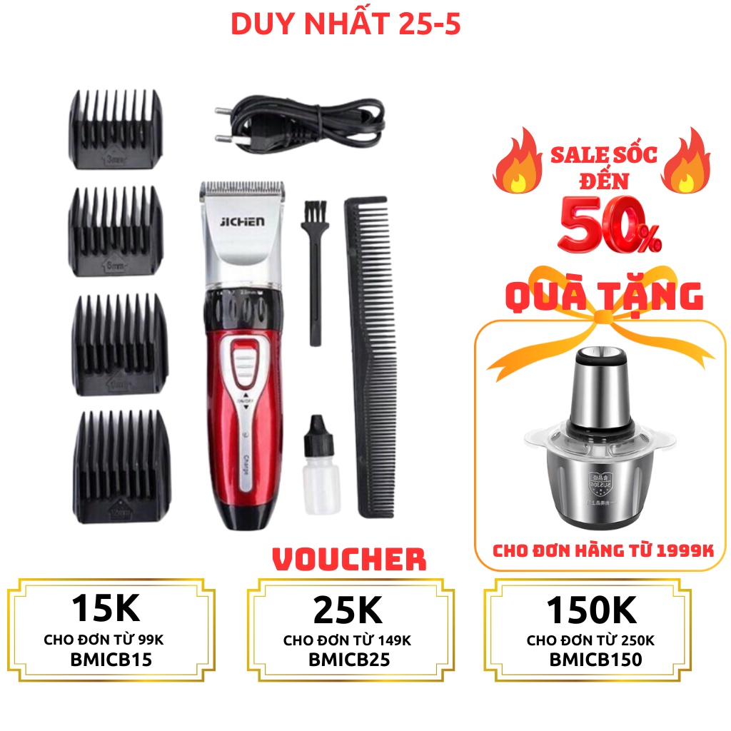Tông đơ cắt tóc cầm tay fujika cao cấp JC-0817 chính hãng tiện lợi cho gia đình và trẻ nhỏ