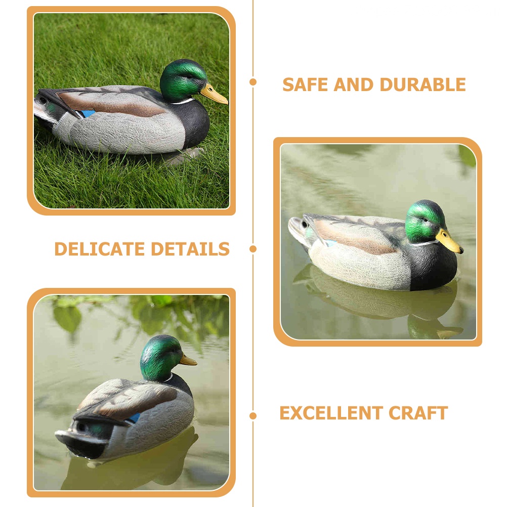 Mô Hình Tượng Vịt / Mồi Câu Cá / Ngỗng Độc Đáo Trang