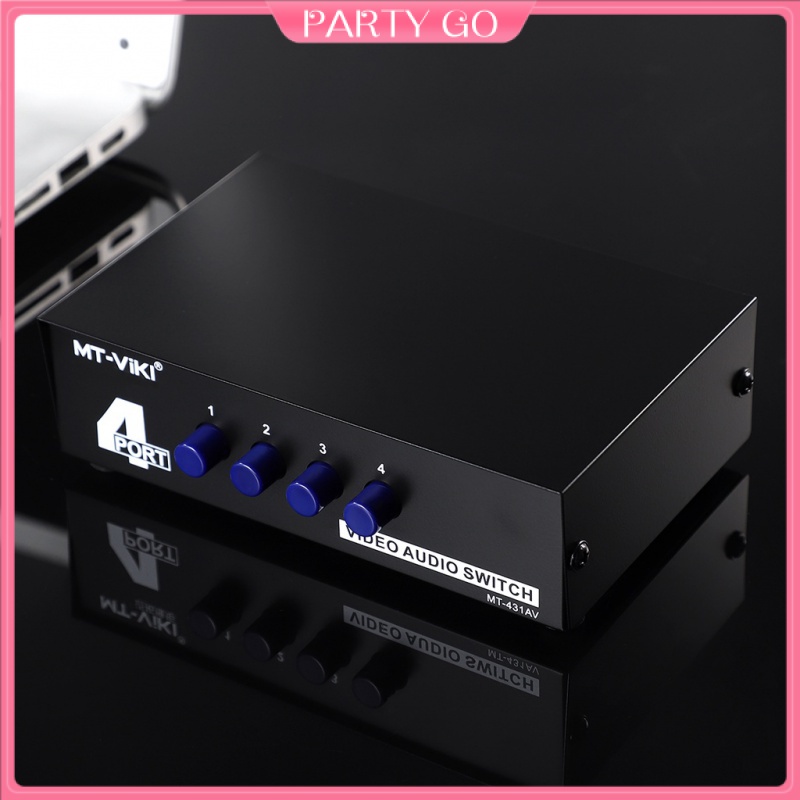 Bộ Thiết Bị Nhận Tín Hiệu Âm Thanh / Video 4 Trong 1