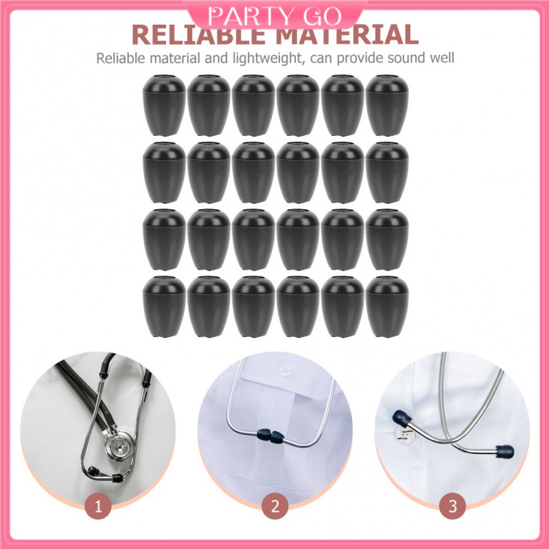 Set 24 Nút Tai Nghe Thay Thế Bằng Silicon Mềm