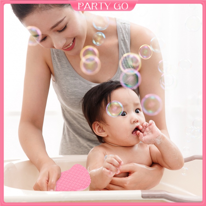 Set 2 Đồ Chơi Tắm Bằng Bọt Biển Tẩy Tế Bào Chết Cho Bé