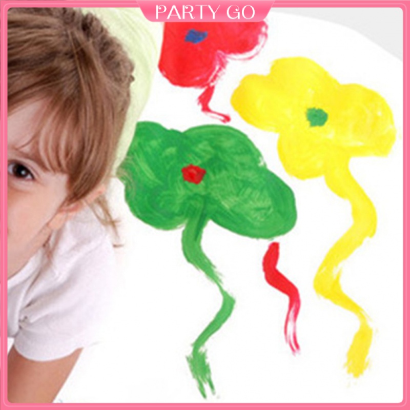 4Pcs Drawing Sponge Roller Brush Kids Paint Graffiti DIY Tool Painting Supplies,Random Style