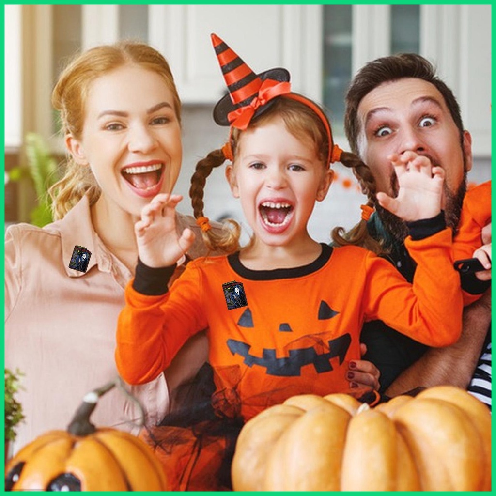 Ghim Cài Áo Họa Tiết Hoạt Hình Kinh Dị Độc Đáo