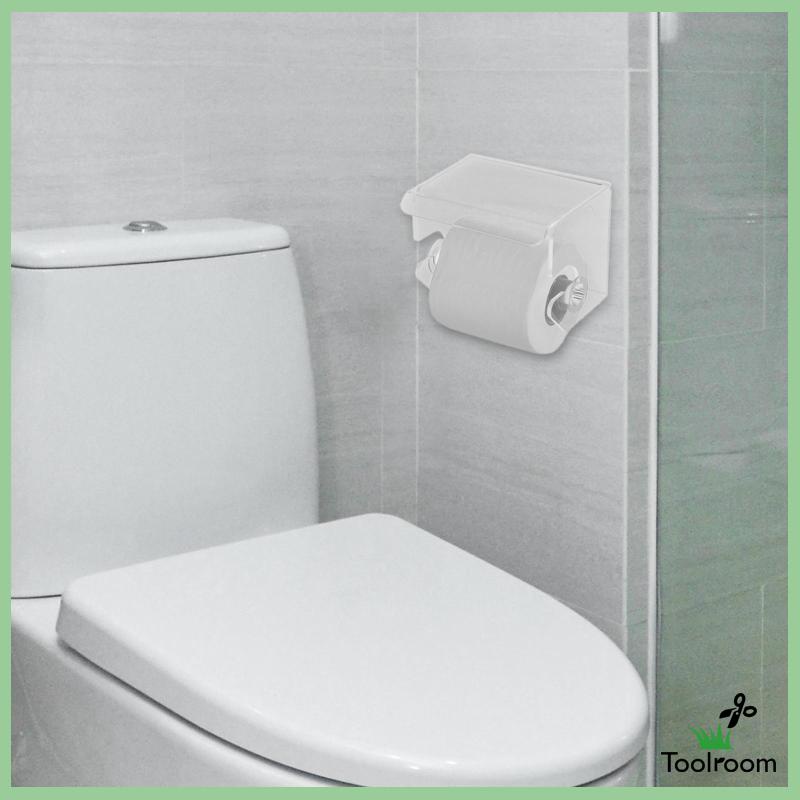 Giá Đỡ Cuộn Khăn Giấy Bằng Acrylic Chống Thấm Nước Tiện Dụng Cho Phòng Tắm / Nhà Bếp