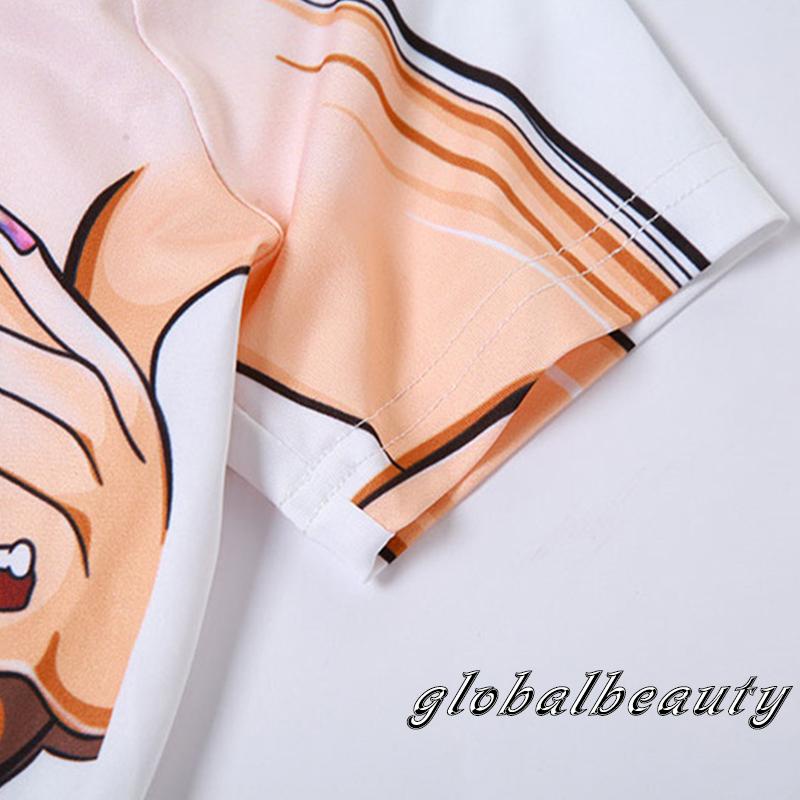 Bộ Bikini Ngắn Tay Cổ Lọ Form Ôm In Họa Tiết Thời Trang Dự Tiệc Cho Nữ