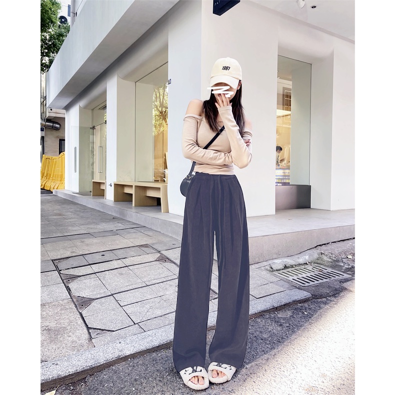 NRVP Quần Thể Thao Nữ Dài Phong Cách Hàn Quốc 2023