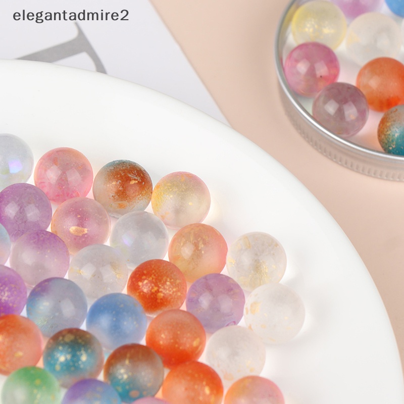Set 50 Quả Bóng Kính Trong Suốt Kích Thước 12mm Dùng Trang Trí Bể Cá / Bình Hoa Độc Đáo Xinh Xắn
