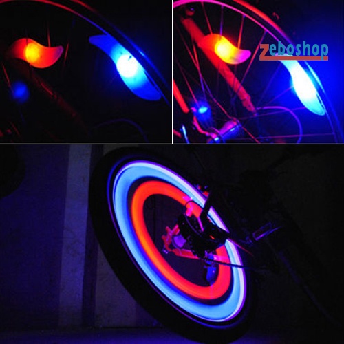 Đèn LED Gắn Căm Xe Đạp / Xe Hơi An Toàn Tiện Lợi
