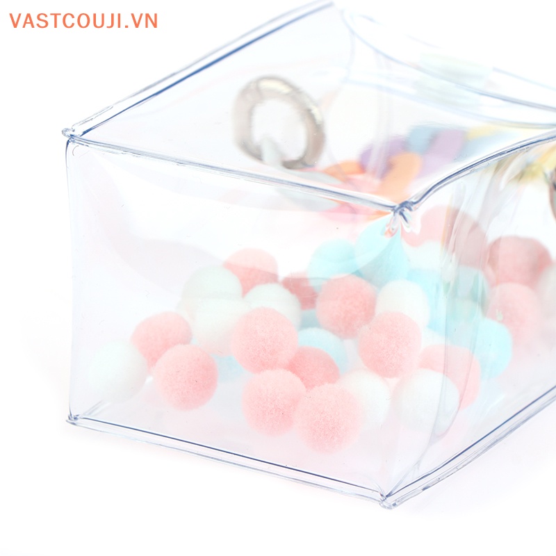 Móc Khóa Túi Xách VASTJI Bằng PVC Trong Suốt Tiện Dụng