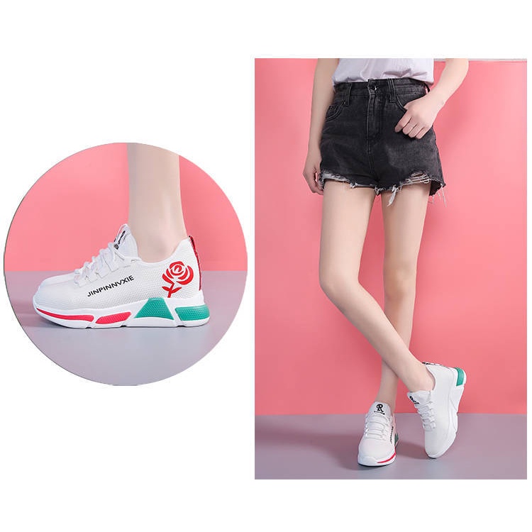 Giày Thể Thao Đế Mềm Siêu Nhẹ Thoải Mái Thời Trang Cho Nữ