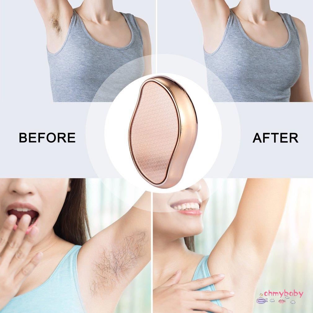 [InStock] Máy Cạo Râu Bằng Tay Có Thể Tái Sử Dụng Nano Kính Lông Và Chân Loại Bỏ Vết Chai Da Chết Gót Mài [Z/16]