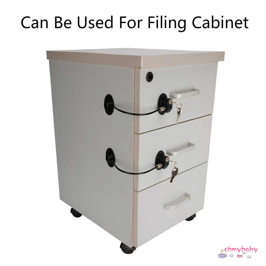 [Ready] Ổ Khóa Ngăn Kéo Tủ Lạnh Trẻ Em Cửa Chống Dịch Chuyển Giả Tay Mở Bảo Vệ [Z/15]