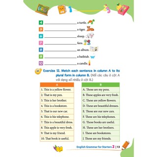 Sách - English grammar for Starters 2 (có đáp án)