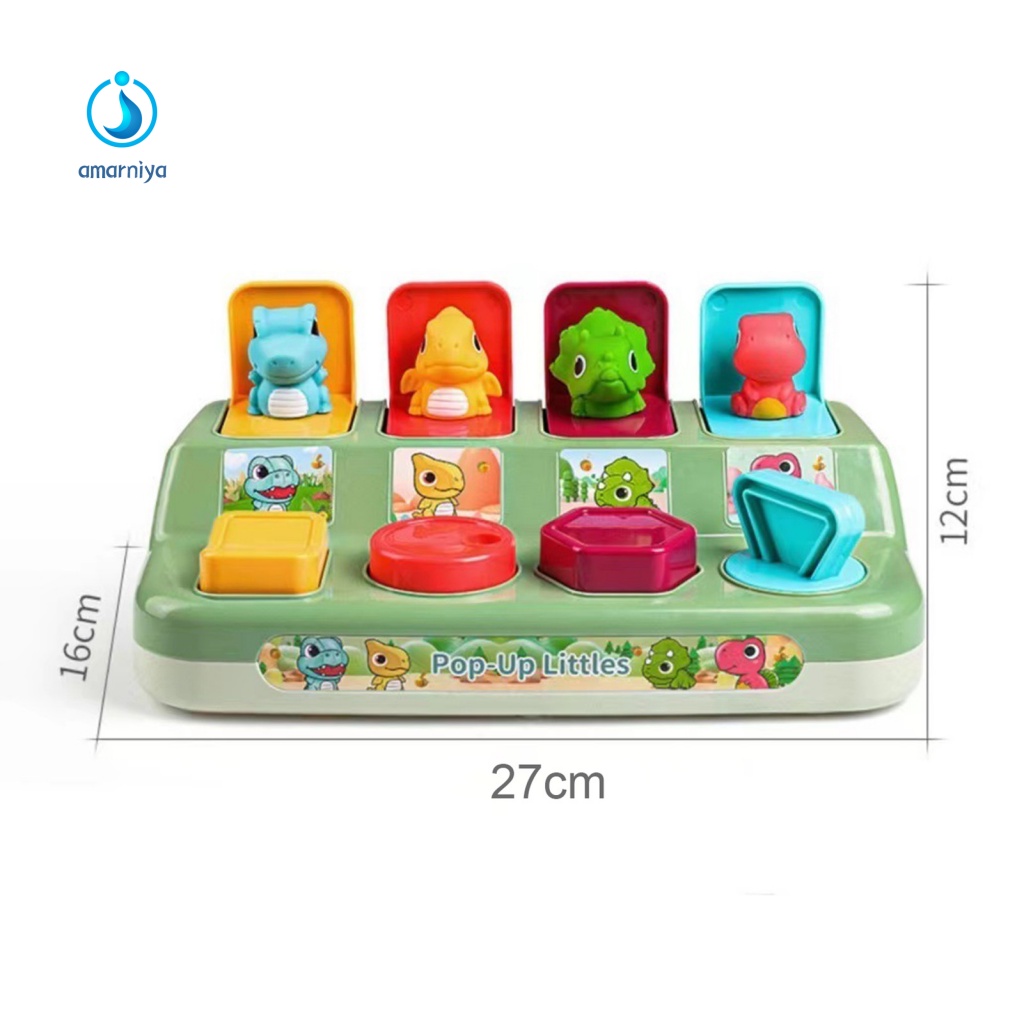 Amar Baby This Pop Up Animal Is The Perfect Cho Người Mới Bắt Đầu Học Đẩy Và Kéo
