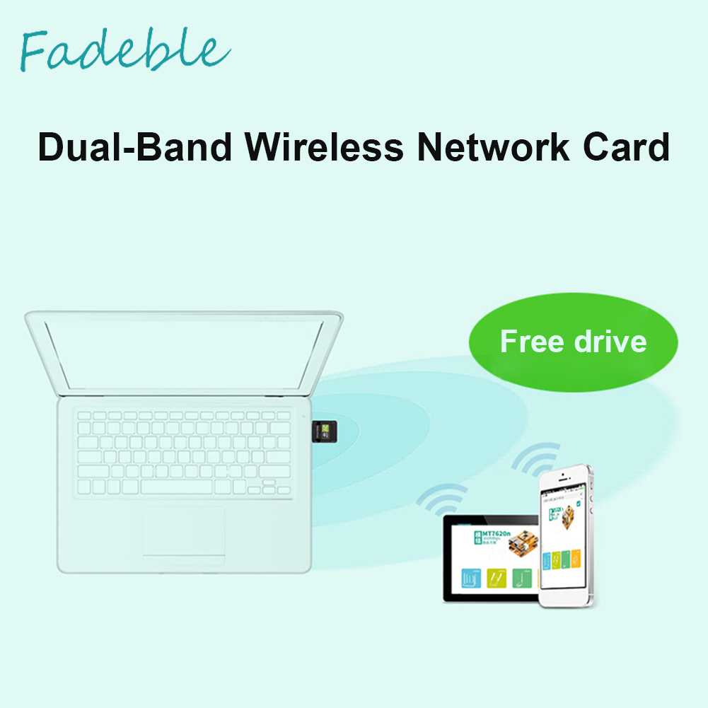 Thẻ Mạng Không Dây USB 600M Băng Tần Kép 2.4GHz 5GHz