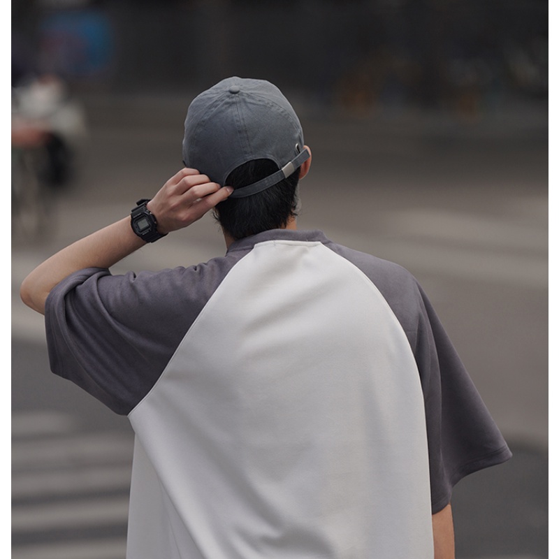 Áo Thun Cotton Tay Lửng Phong Cách Đường Phố Mỹ Thời Trang Mùa Hè 260g Dành Cho Nam