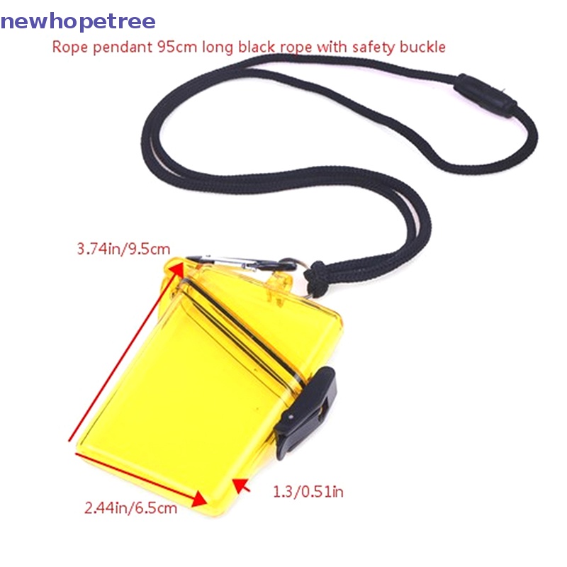 Hộp Nhựa Đựng Tiền Chìa Khóa Chống Thấm Nước Tiện Dụng