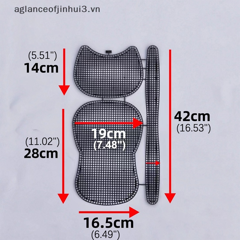 ~ Afhvn ~ Túi Lưới Nhựa Lót Dưới Cánh Tay DIY
