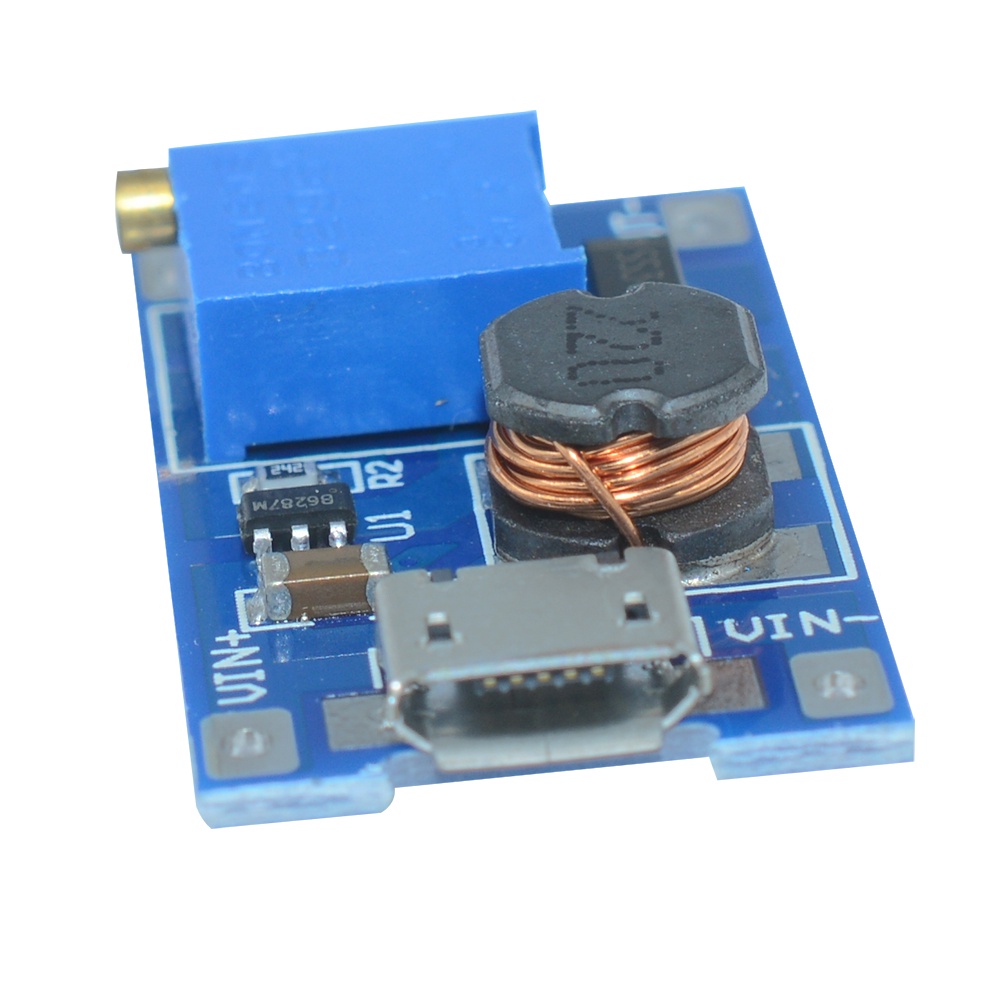 Mô Đun Tăng Áp VOKTTA DC-DC 2A Từ Micro USB 2V-24V Sang 9V-24V