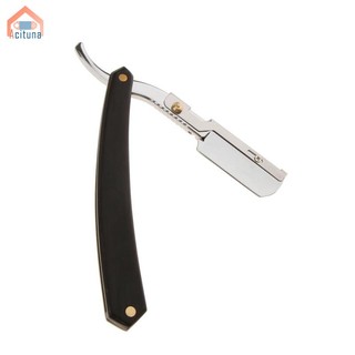 [Tay cầm bằng gỗ gấp cắt tóc cắt thẳng cho nam