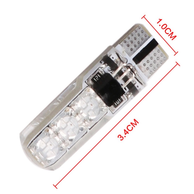 Đèn LED RGB T10 W5W 194 168 W5W 5050 SMD Cho Xe Hơi Kèm Điều Khiển Từ Xa