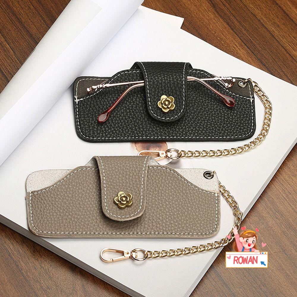 Túi Da PU Đựng Mắt Kính Chống Áp Lực Tiện Dụng