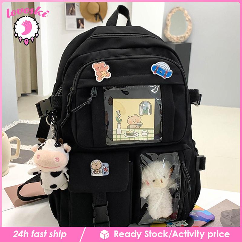 Balo Đựng Laptop Có Dây Đeo Vai Thời Trang Cho Nữ