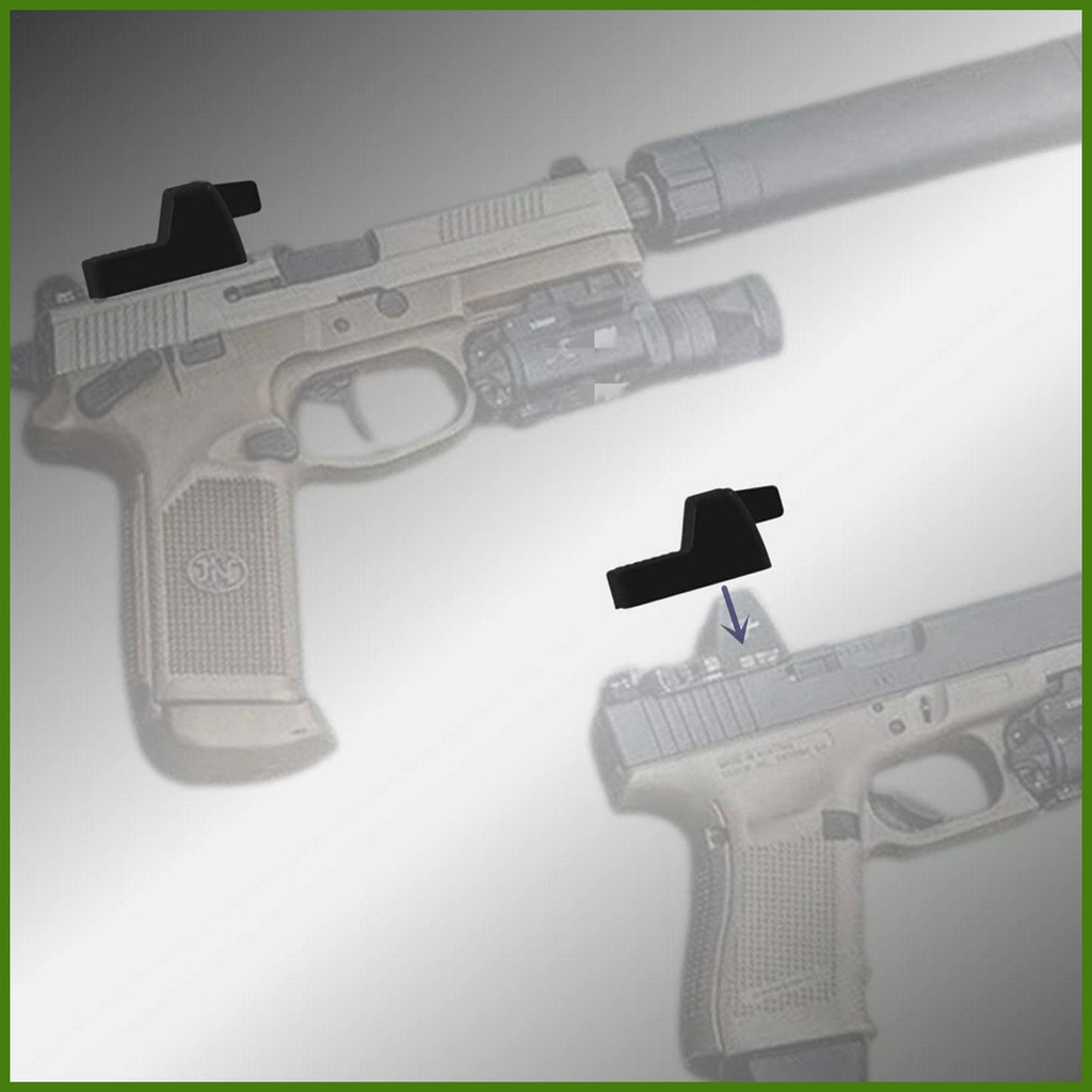 Bộ 2 Vỏ Bọc Ống Kính Chống Bụi Chống Trượt Cho Trijicon RMR