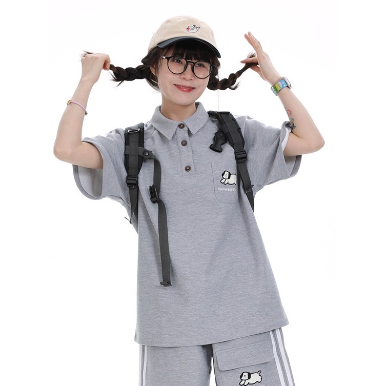 Set Đồ Thể Thao Ngắn Tay Thiết Kế Mới Năng Động Thời Trang Dành Cho Mùa Hè