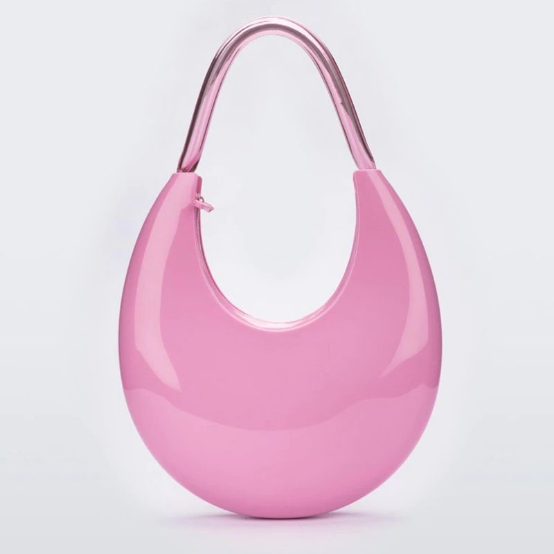 Túi Đeo Dưới Cánh Tay Mặt Trăng Thạch melissa club 2023 melissa Thạch Bán Nguyệt Phong