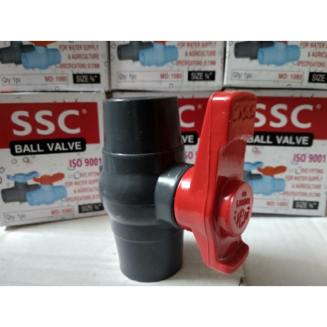 Van Khóa Bi Nhựa Ống Nước PVC 21, 27, 34, 42, 48, 60 SIÊU RẺ