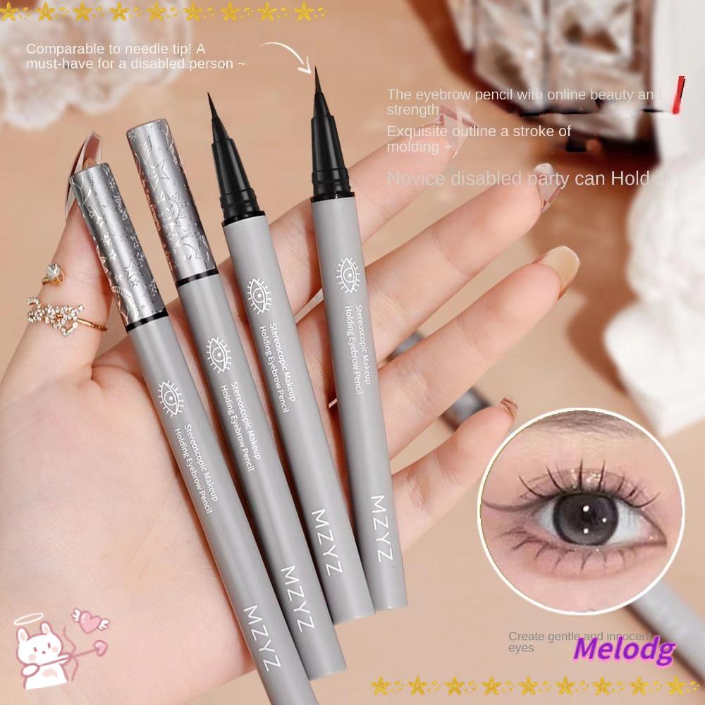 Bộ 2 Bút Chì Kẻ Lông Mày Dạng Lỏng Siêu Mỏng Lâu Trôi Chống Thấm Mồ Hôi