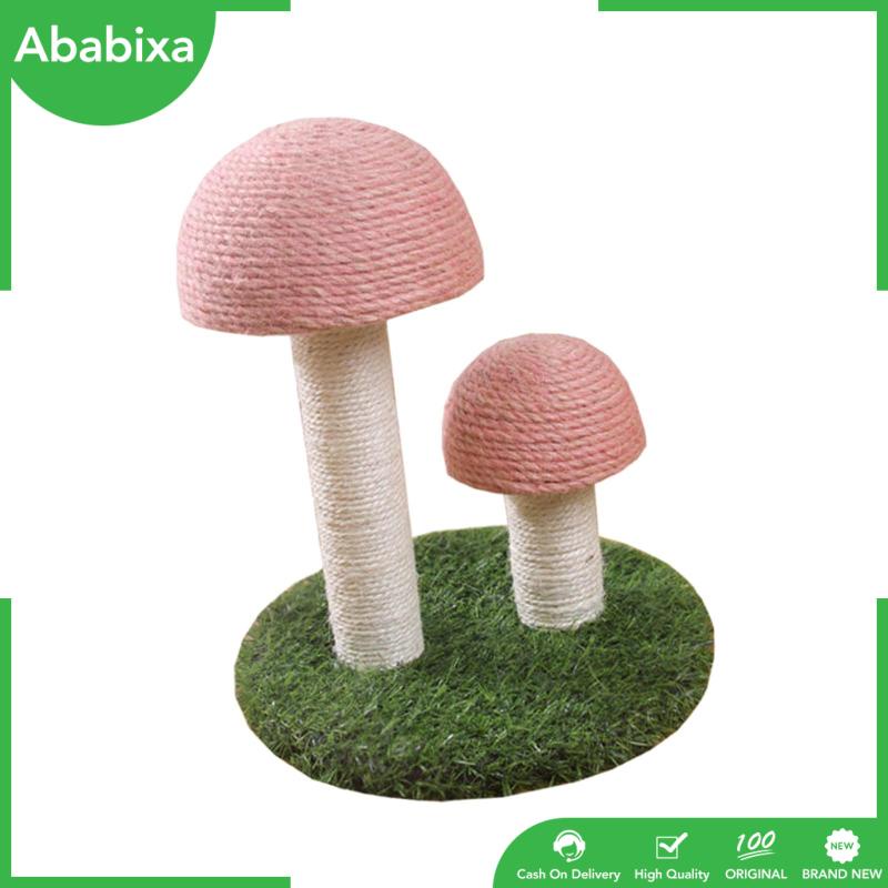 Gậy Cào Móng Kèm 2 Cây Nấm Siêu Bền Dùng Tập Thể Dục Trong Nhà Cho Mèo Cưng