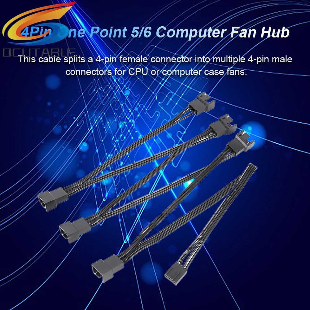 Dây Cáp Nối Dài Chuyển Đổi Female Sang Male Pwm Cho CPU Máy Tính