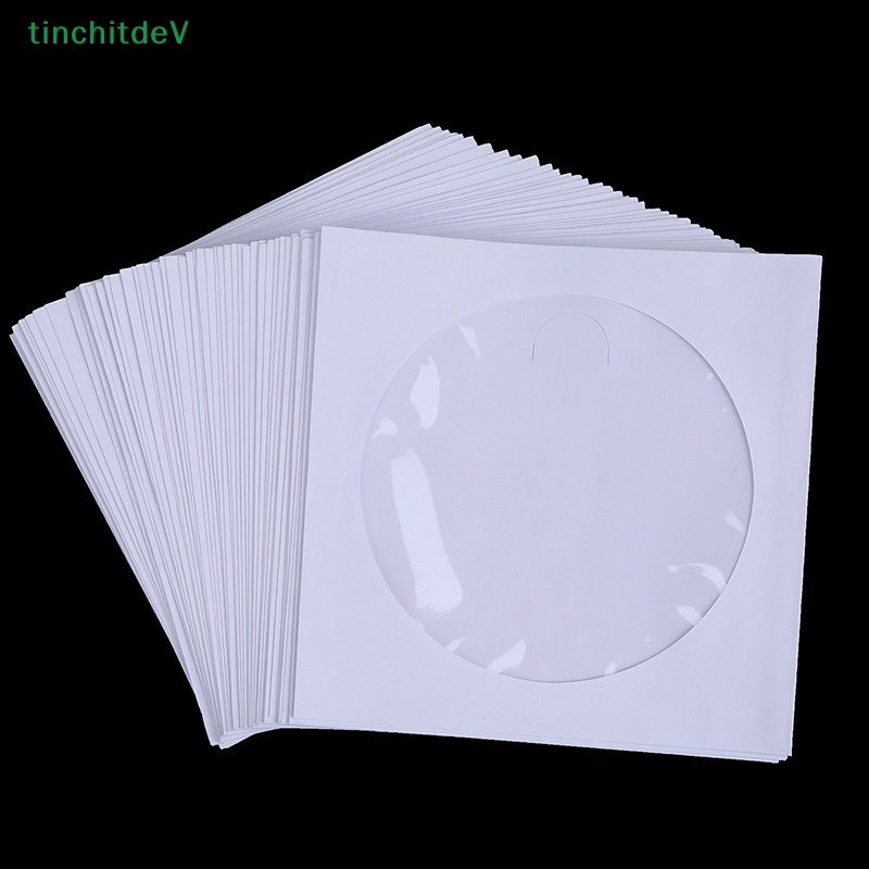 Bộ 10 / 50 Túi Giấy Đựng Đĩa CD DVD 12.5CM Tiện Dụng