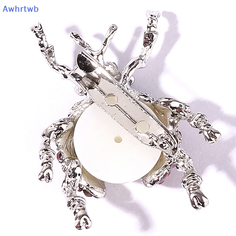 Ghim Cài Áo Hình Bọ Cánh Cứng Đính Đá Phong Cách Vintage Thời Trang Cho Nữ Mới