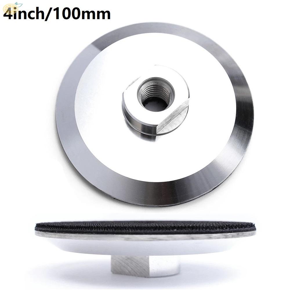 【VARSTR】Polishing Pads Pad Parts Polishing Replacement Tools 10cm 4inch Aluminum