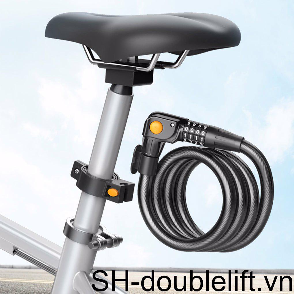 Dây Xích Khóa Xe Đạp Có Mật Khẩu Tiện Dụng