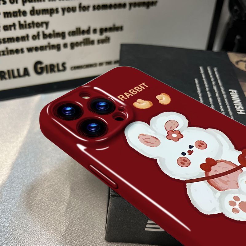 Ốp Điện Thoại In Hình Thỏ Yuanbao TH3M Cho Iphone137 / 8 xsmax 14proxr 1112plus